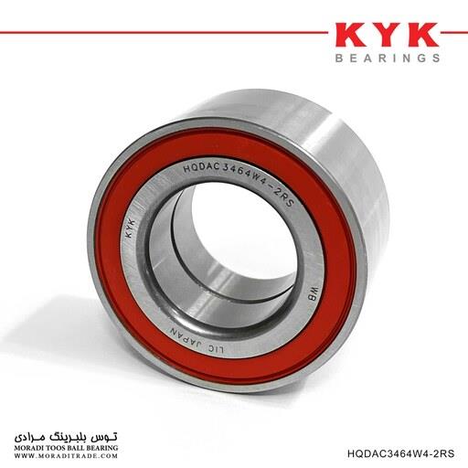 بلبرینگ چرخ جلو دوو DAC3464W4-2RS برند KYK ژاپن